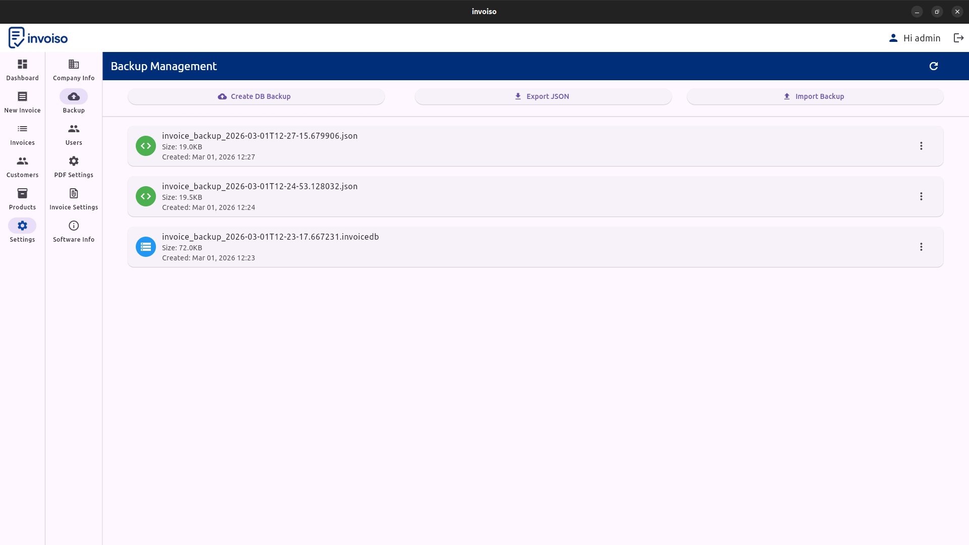 Invoiso gallery image