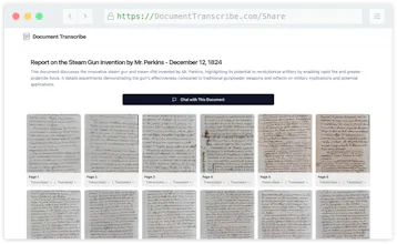 DocumentTranscribe.com gallery image