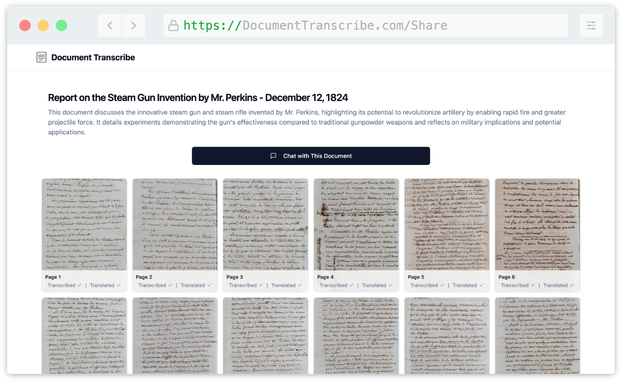 DocumentTranscribe.com media 5