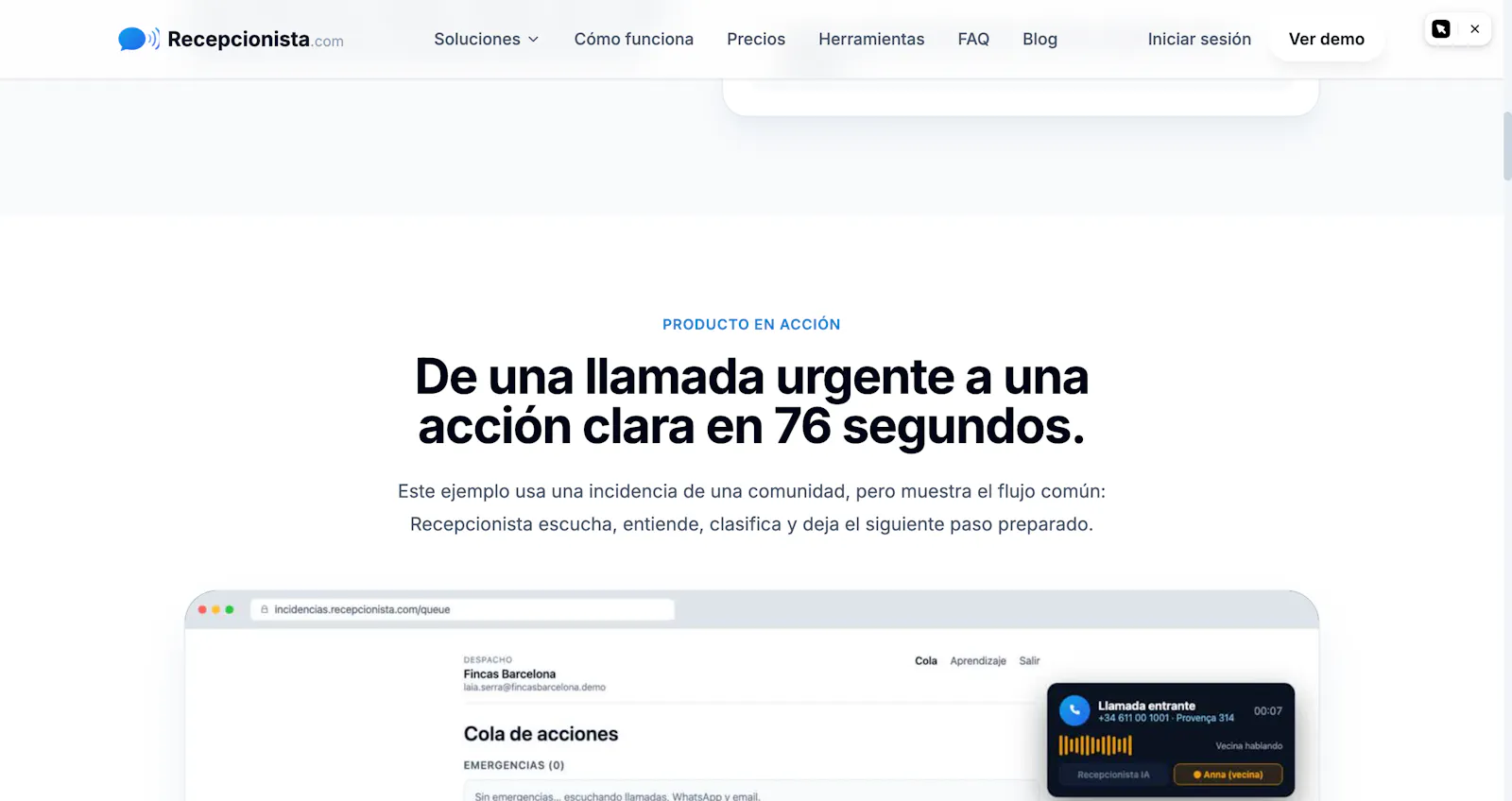 Recepcionista screenshot 4