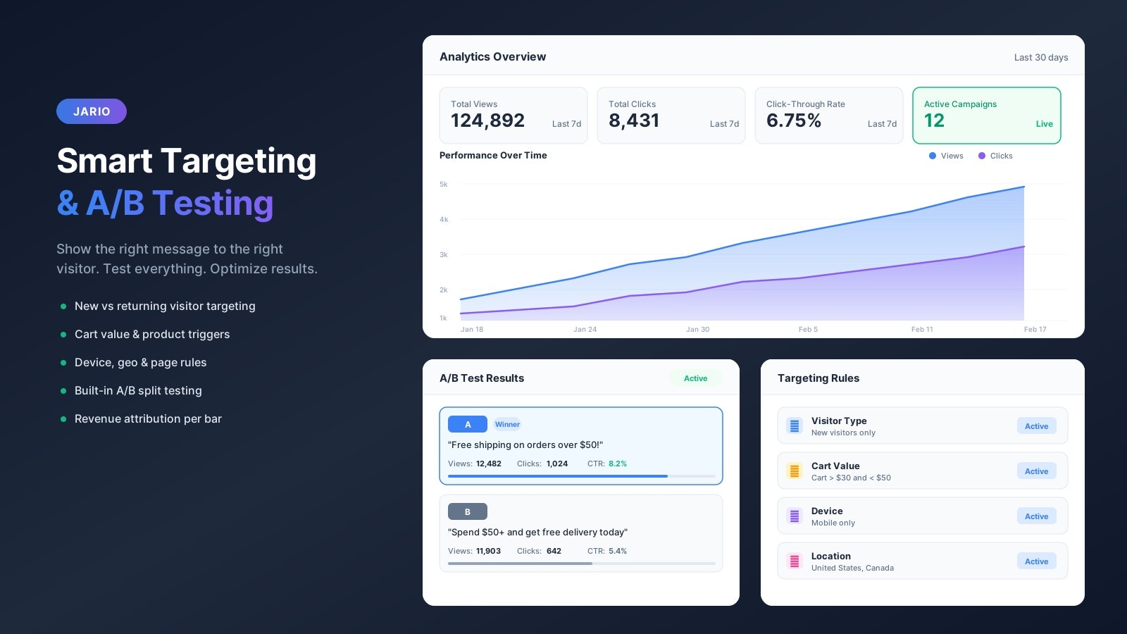 Jario: All In 1 Must Have App - Screenshot 4 showing product features and functionality
