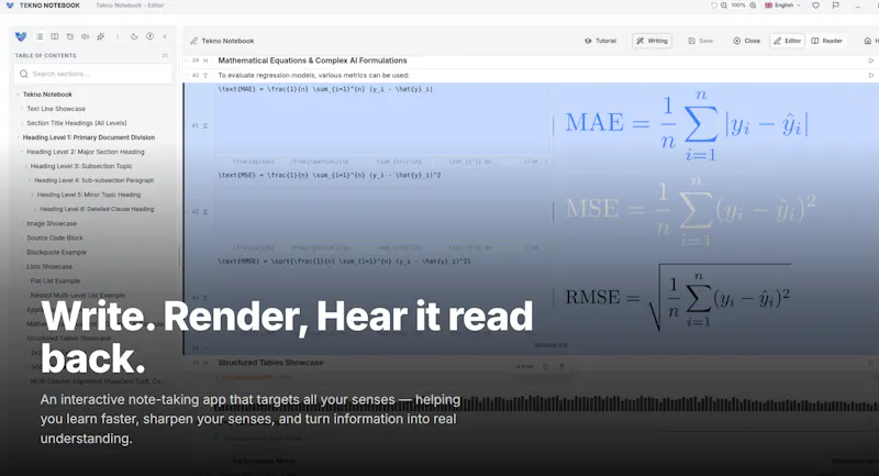 Tekno Notebook screenshot 3