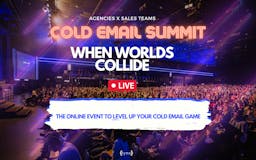 Cold Email Summit LIVE media 2