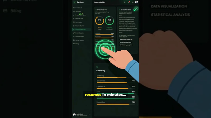 ZyroJobs screenshot 1 (video preview)