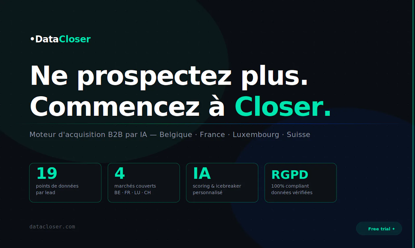 DataCloser screenshot 1