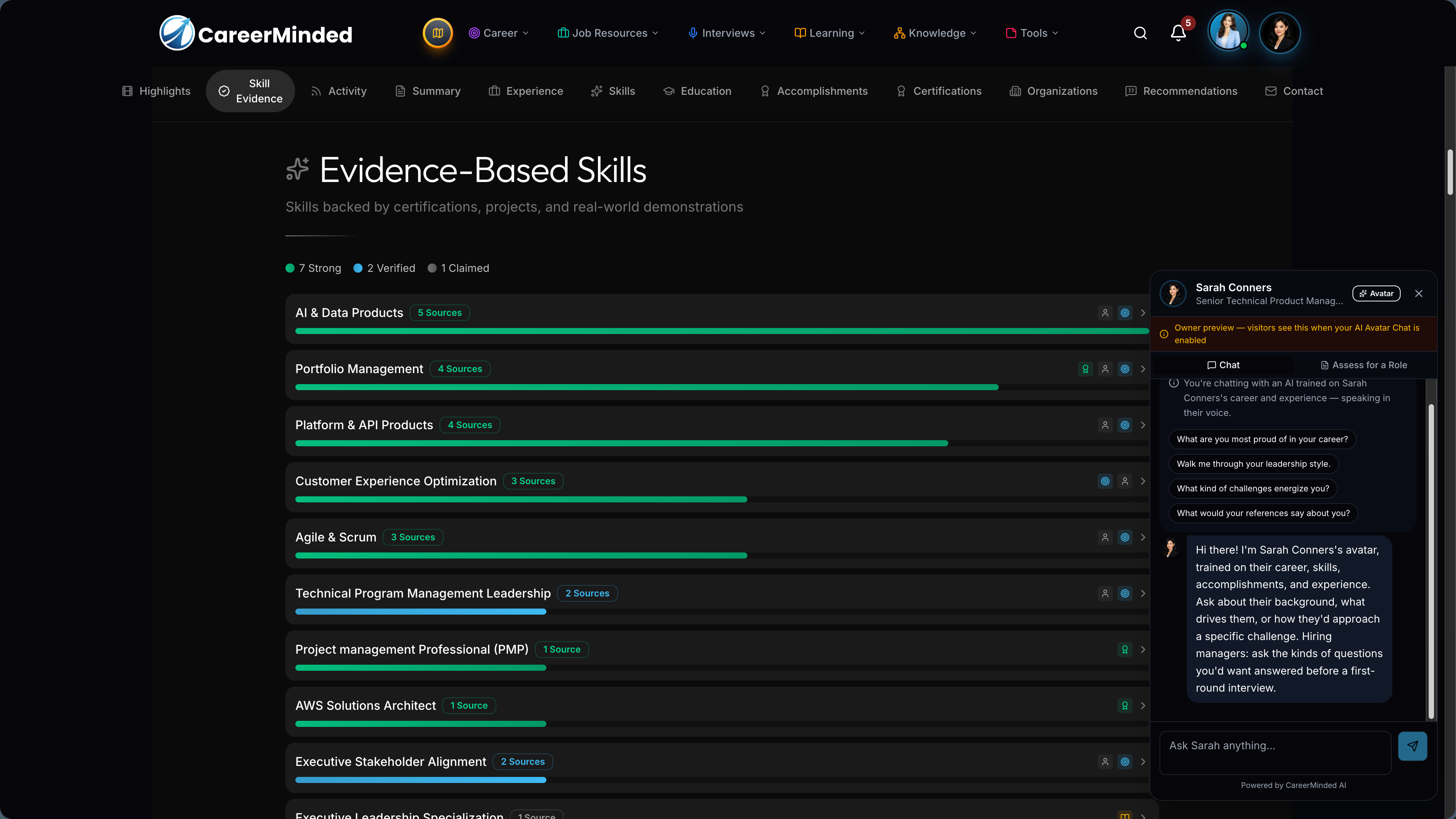 CareerMinded AI gallery image