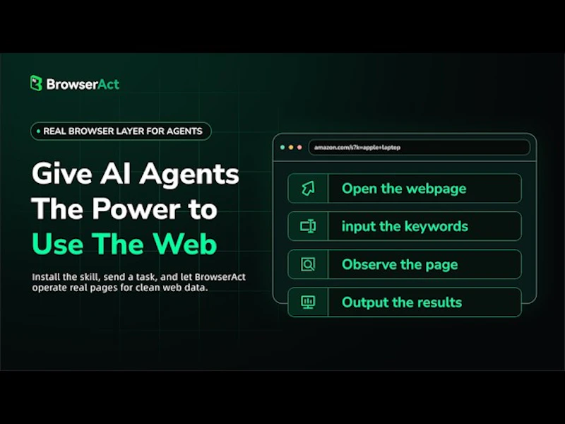 BrowserAct screenshot 1 (video preview)