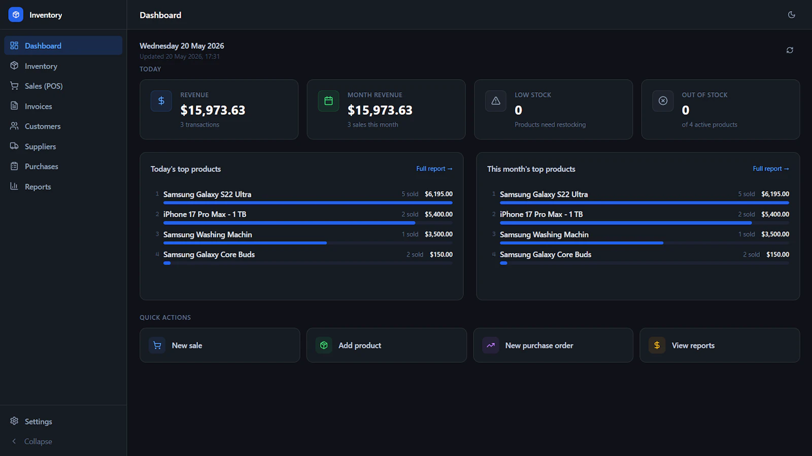 Inventory Manager POS Stock Control App screenshot 7