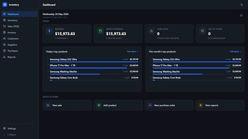 Inventory Manager POS Stock Control App screenshot 7