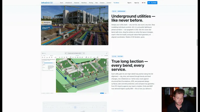 InfraGrid3D screenshot 2 (video preview)
