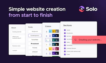Solo AI Website Creator gallery image