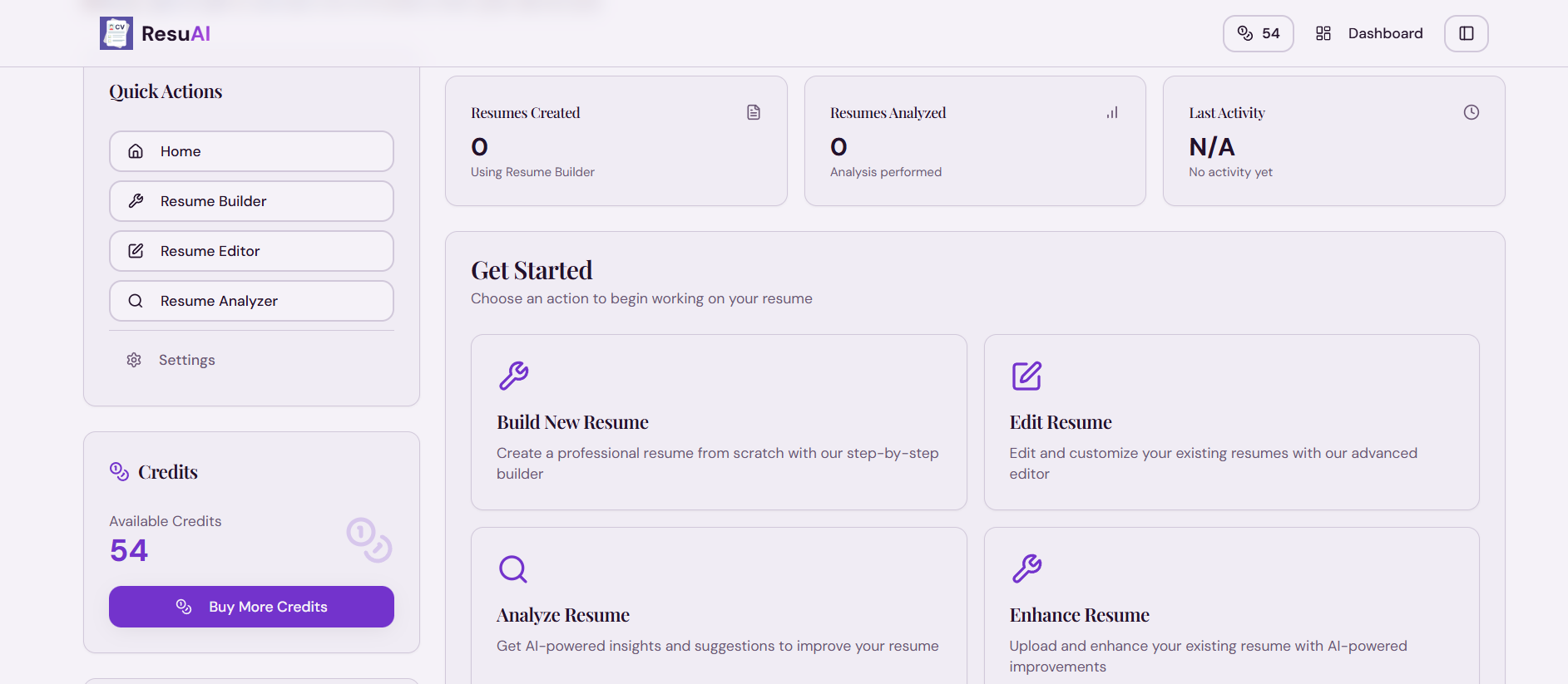 ResuAI  - AI Powered Resume Builder gallery image