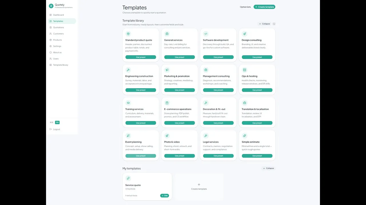 Comtools Quotely gallery image