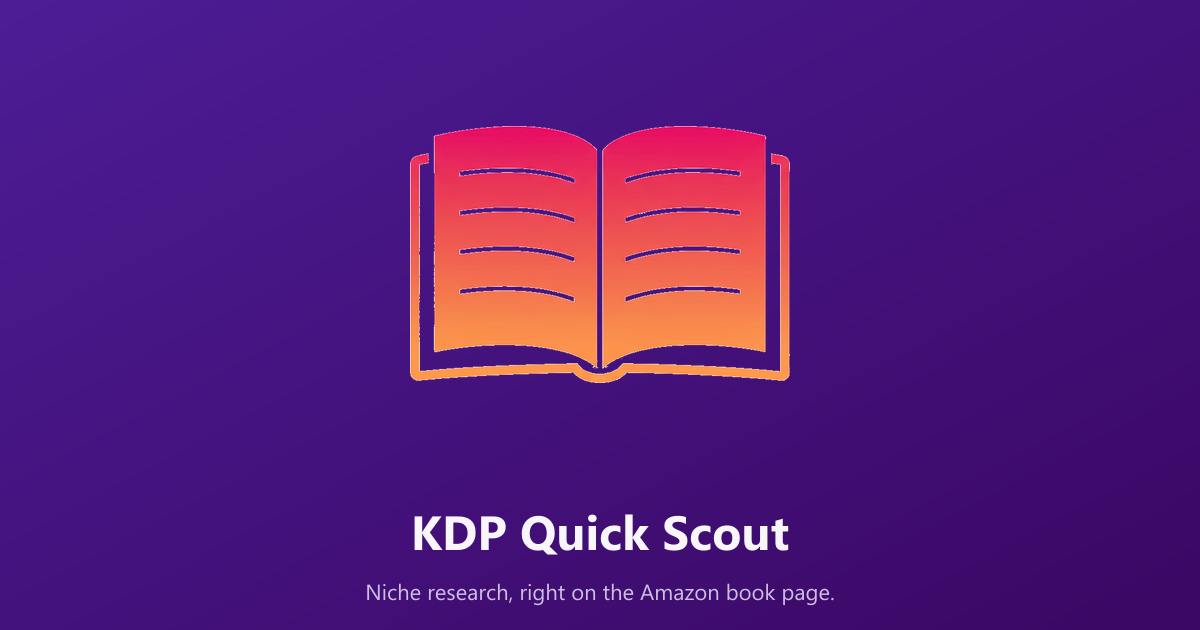 KDP Quick Scout gallery image
