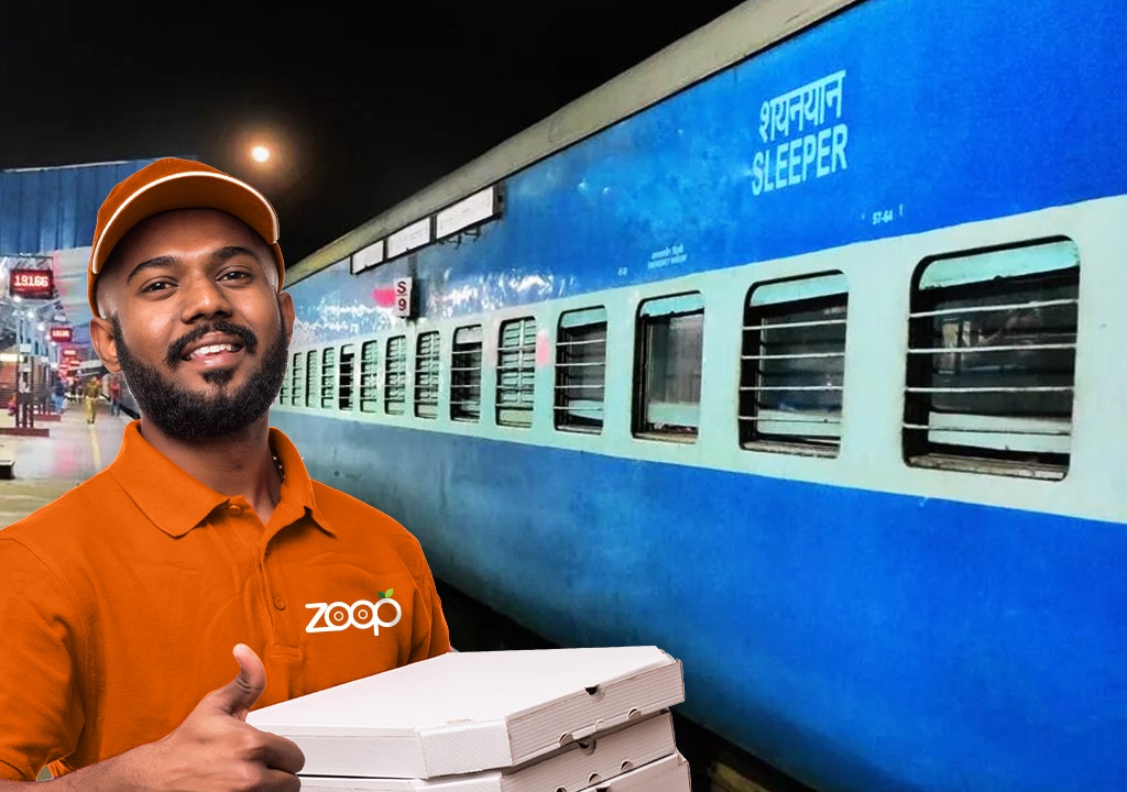 Zoop - nourriture en train en ligne en Inde media 6
