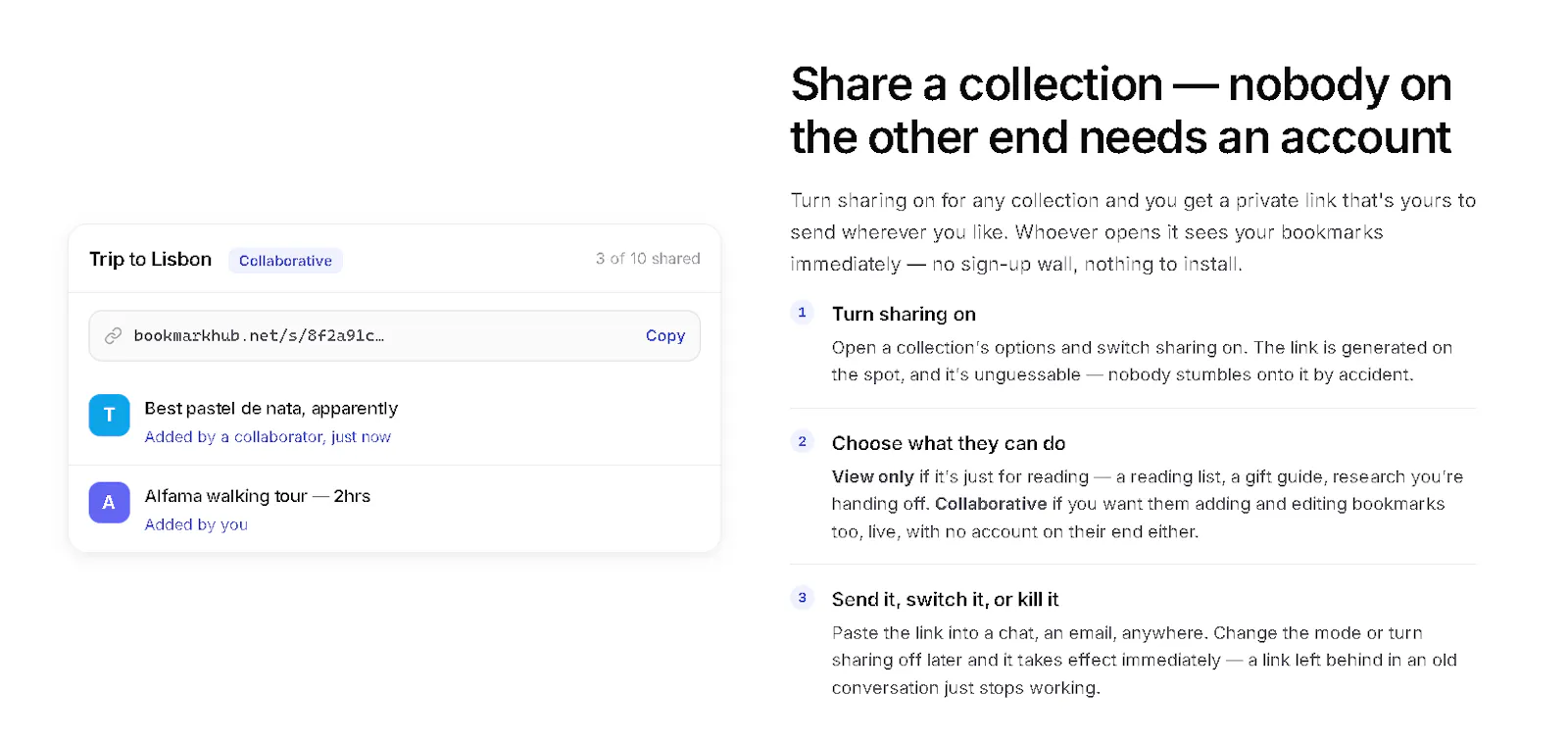 BookmarkHub screenshot 2