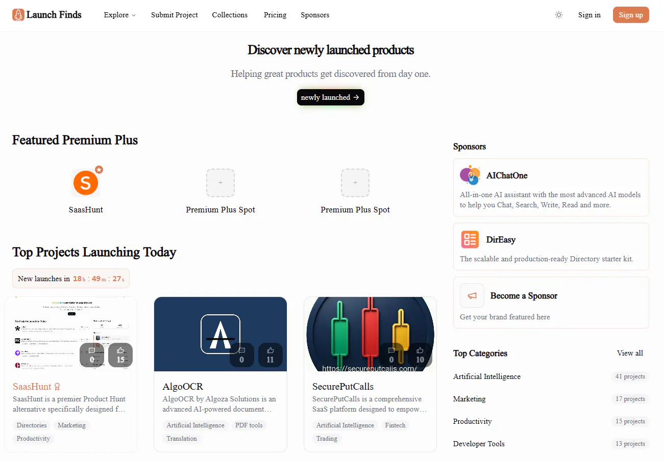 Launch Finds gallery image