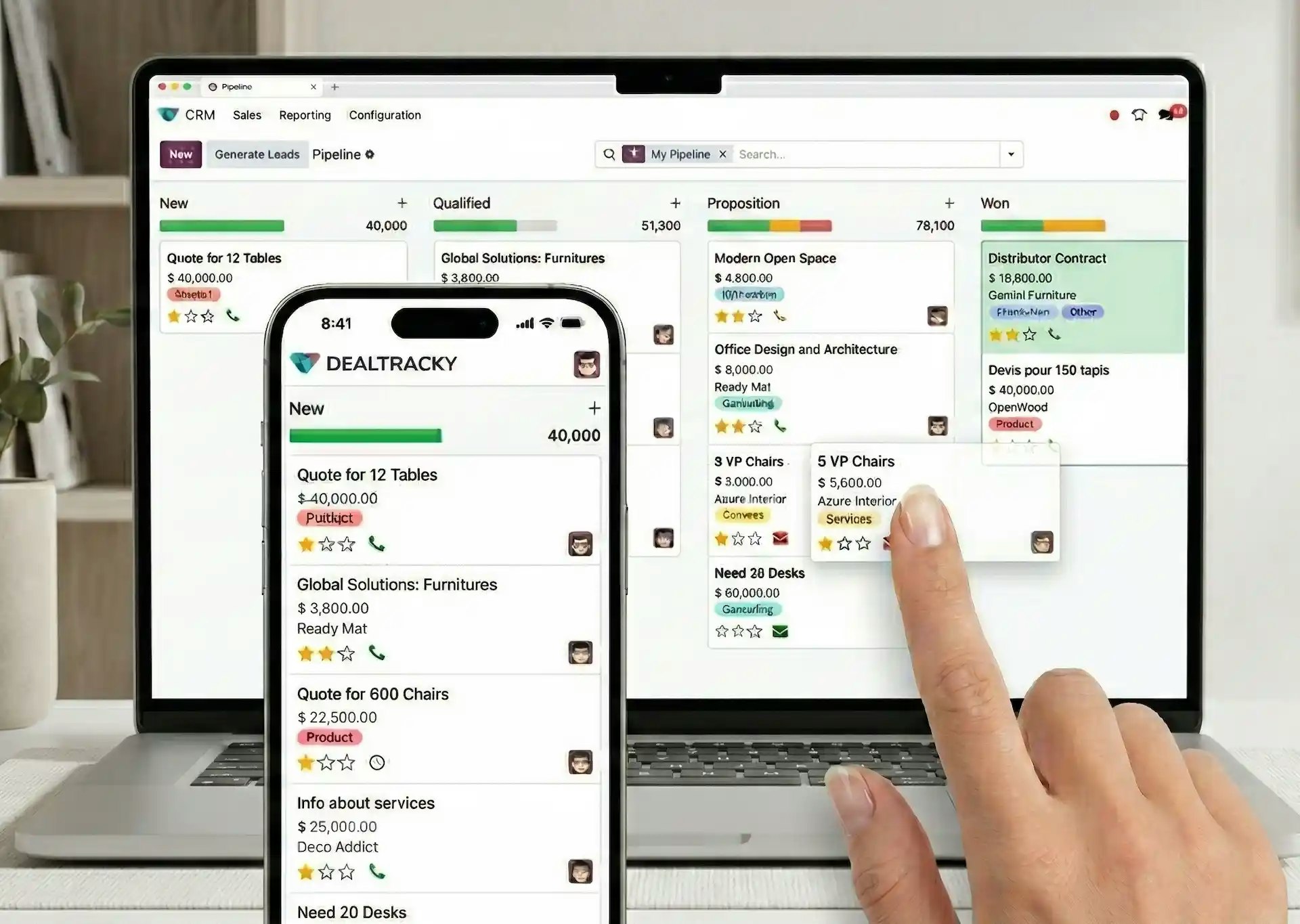 DealTracky - Screenshot 2 showing product features and functionality