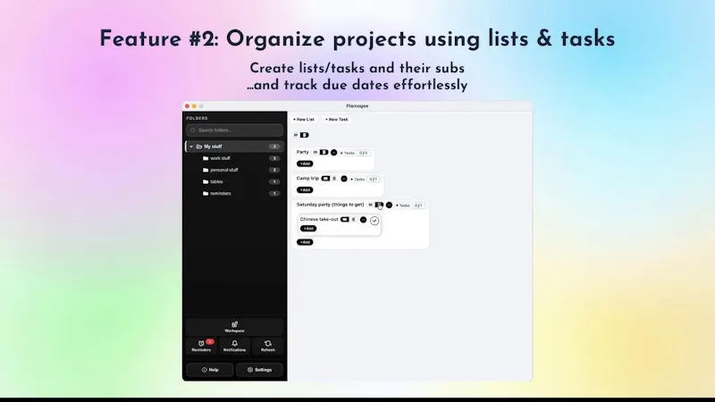 Plamogee screenshot 1 (video preview)
