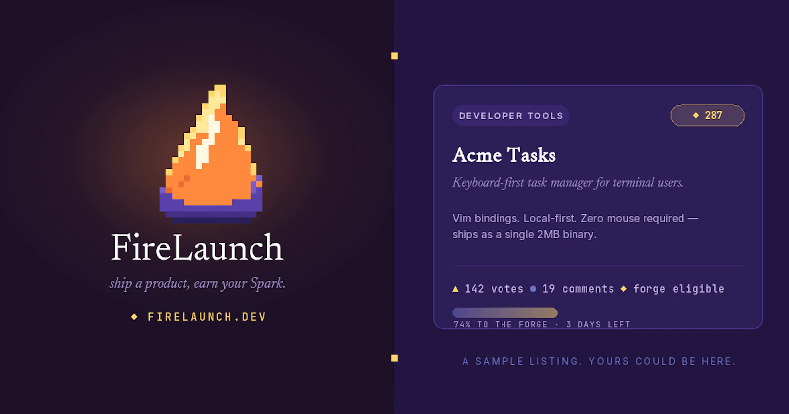 FireLaunch screenshot 1