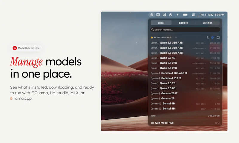 ModelHub screenshot 4