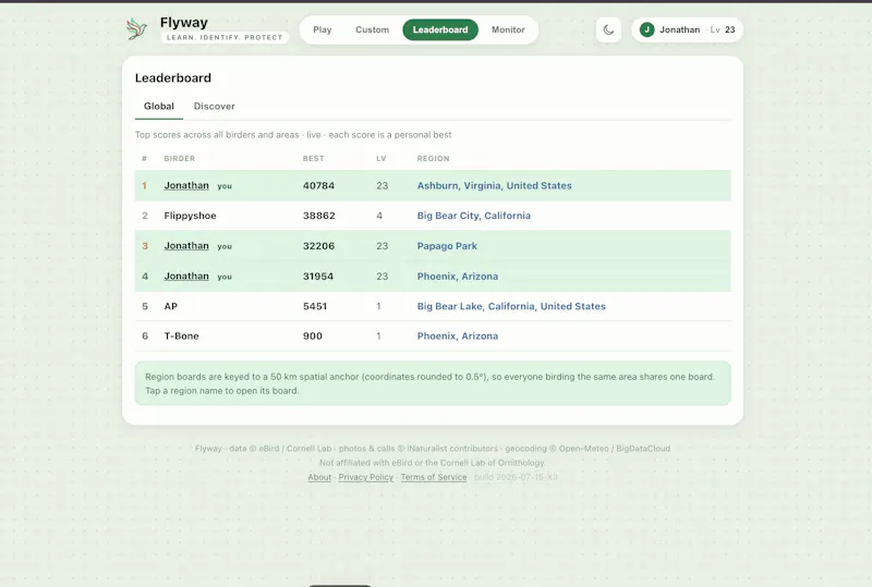 Flyway screenshot 4