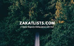 Zakat Lists media 1