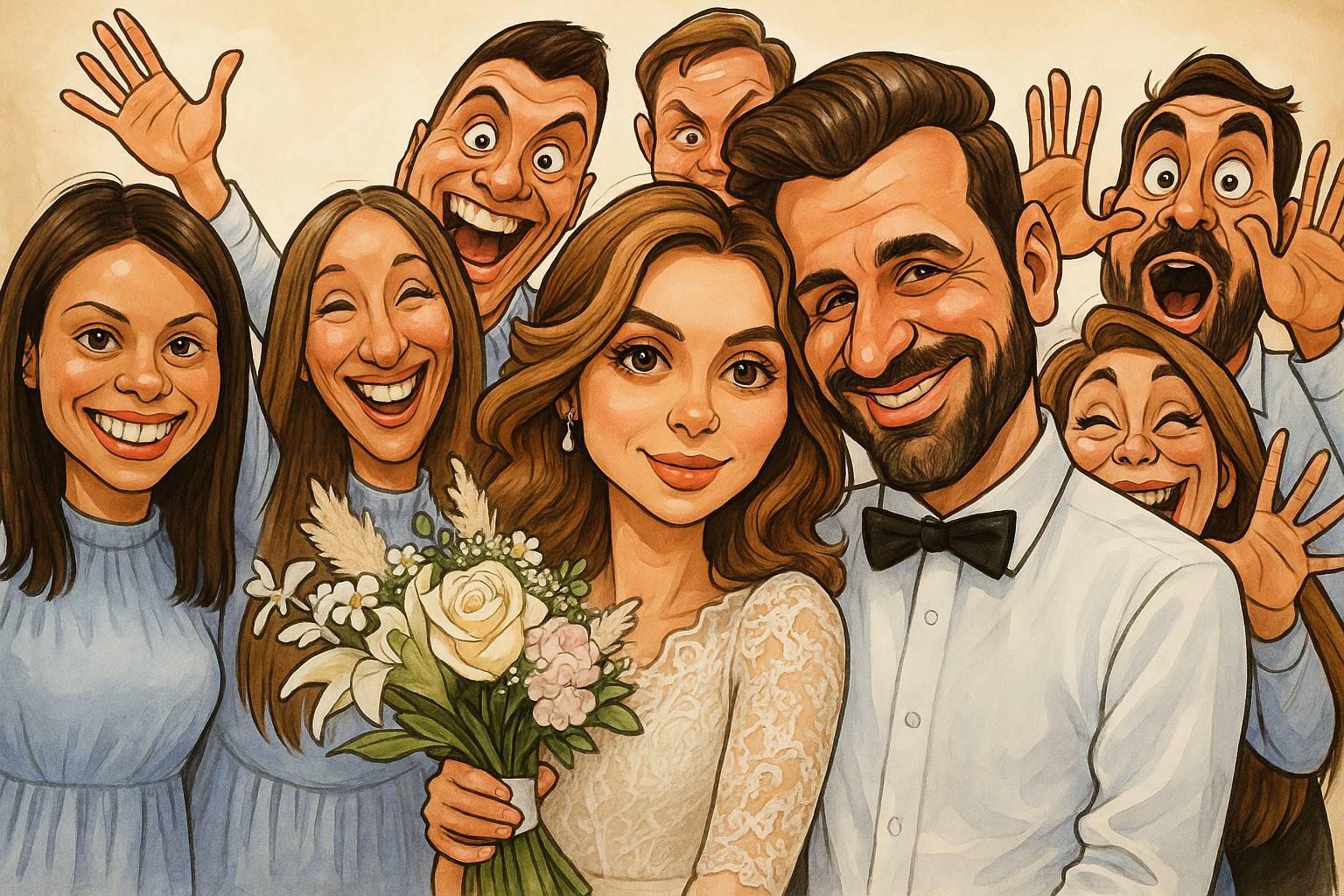 Turn Photos into Caricatures - Vizbull gallery image