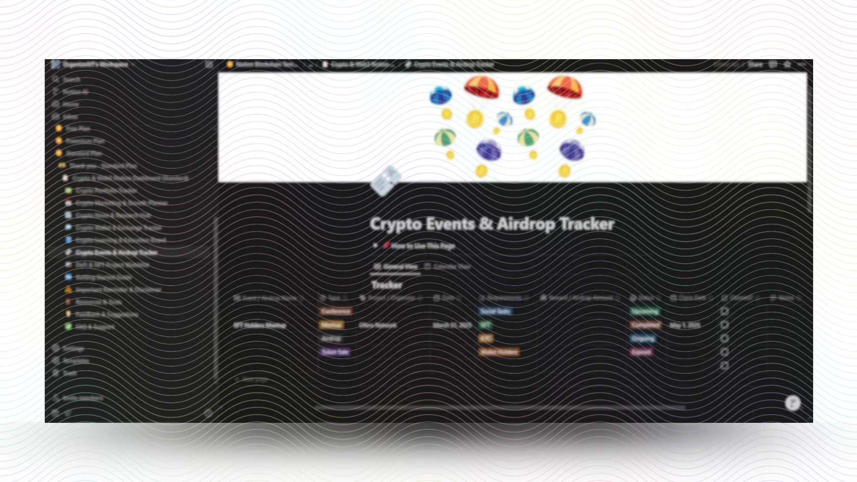 Plantilla de blockchain de noción - Crypto se mueve rápidamente.Manténgase a la vanguardia, mantén la organización. media 8
