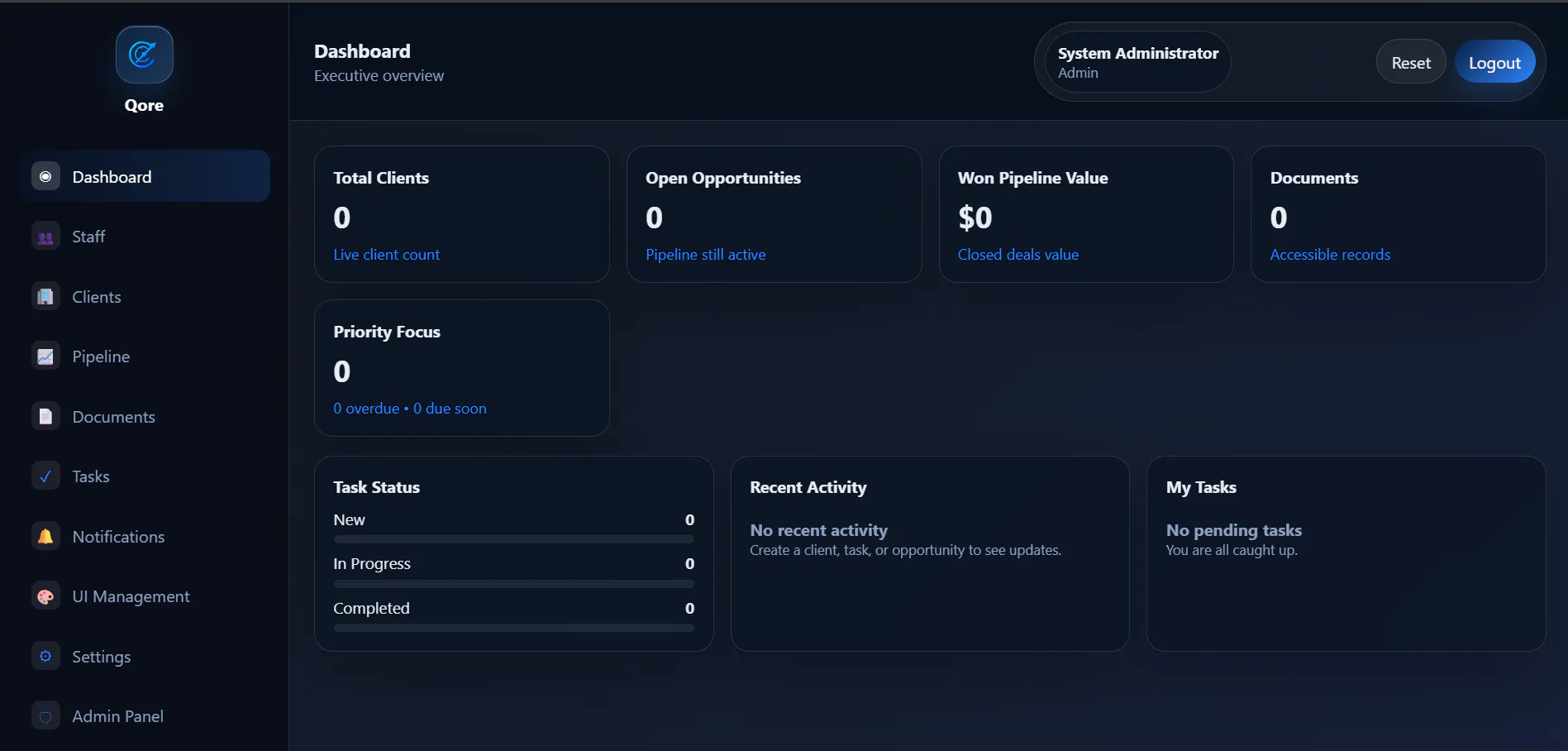 Qore CRM gallery image