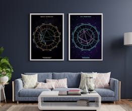 Artistic Birth Chart gallery image