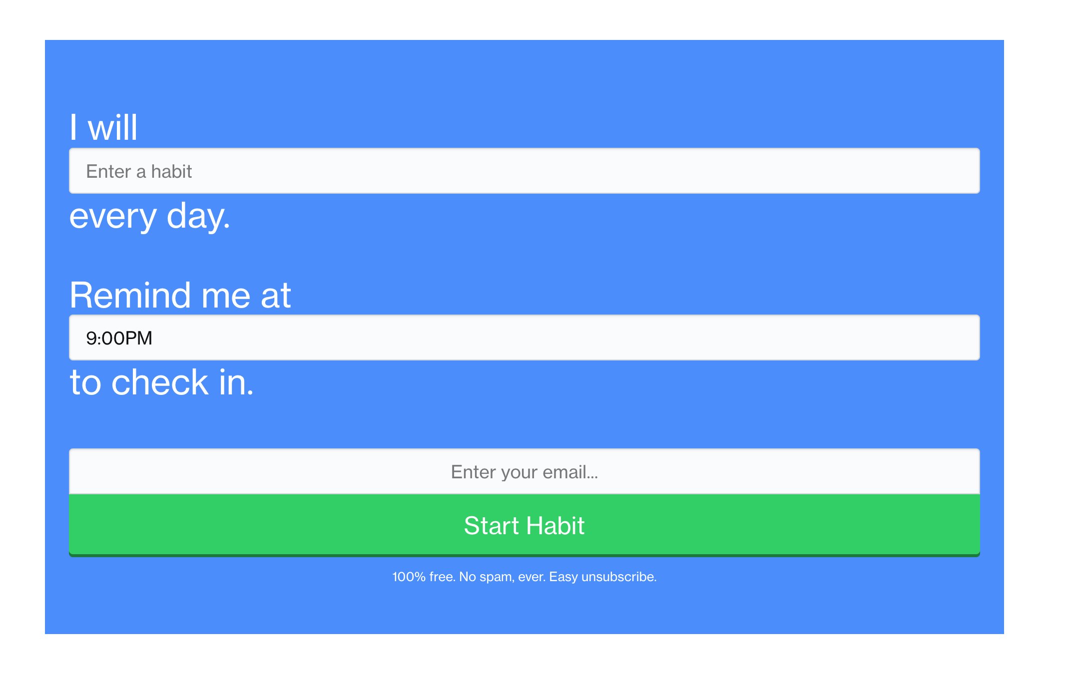 Daily Habit Mail gallery image