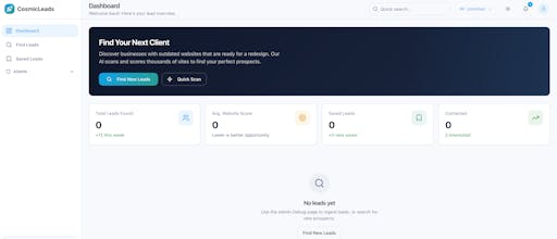 CosmicLeads.io gallery image