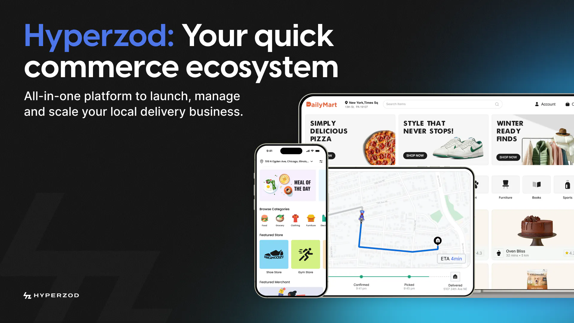 Hyperzod: 10 Minute delivery solution gallery image