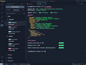Thunder Client CLI gallery image