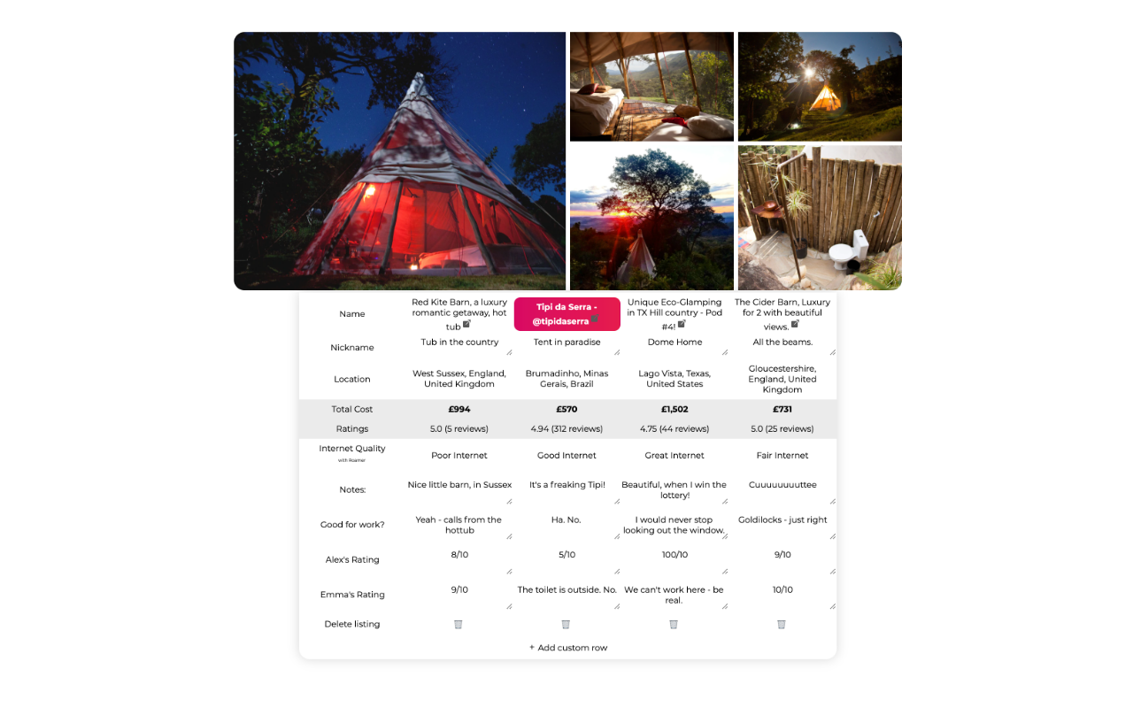 compairbnb gallery image