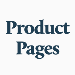 Product Pages