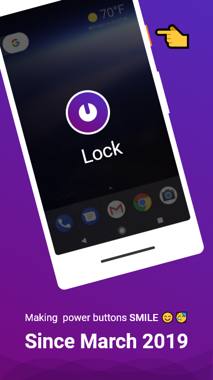 Lock on Touch 🔒-A button to screen lock gallery image