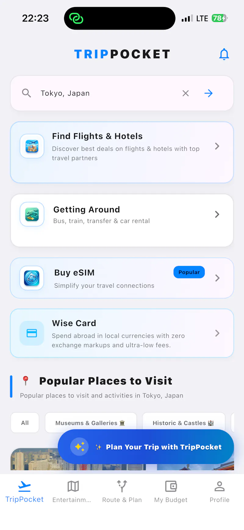 TripPocket screenshot 2