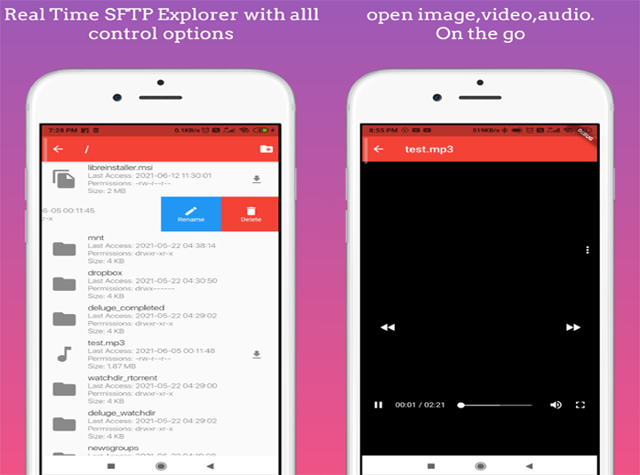 Deluge mobile client gallery image