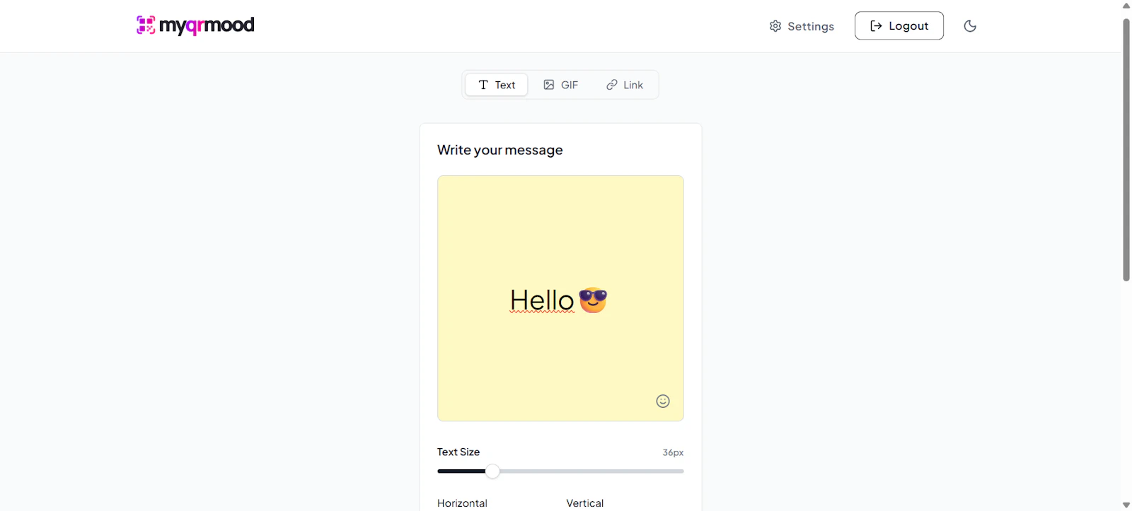 MyQrMood screenshot 4