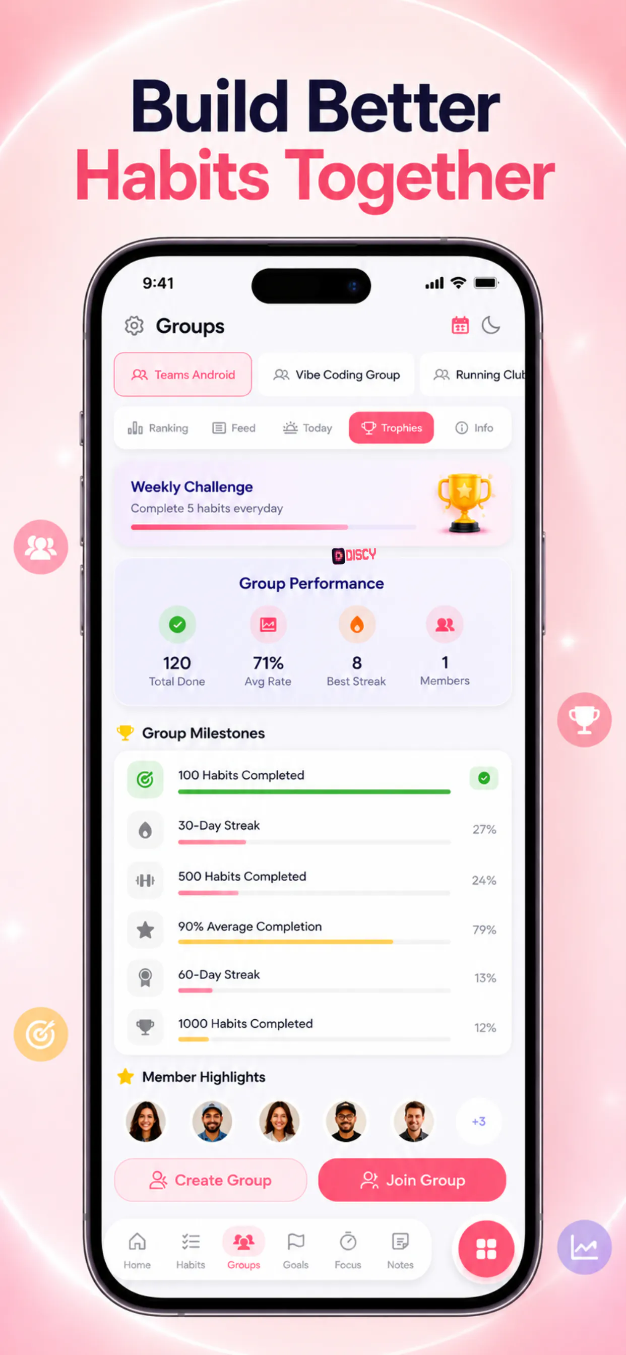 Discy - AI Life Tracker gallery image