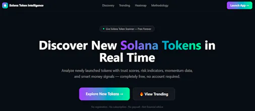 Solana Token Scanner gallery image