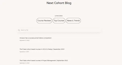 Next Cohort gallery image