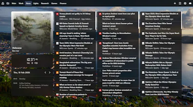 New Tab Widgets gallery image