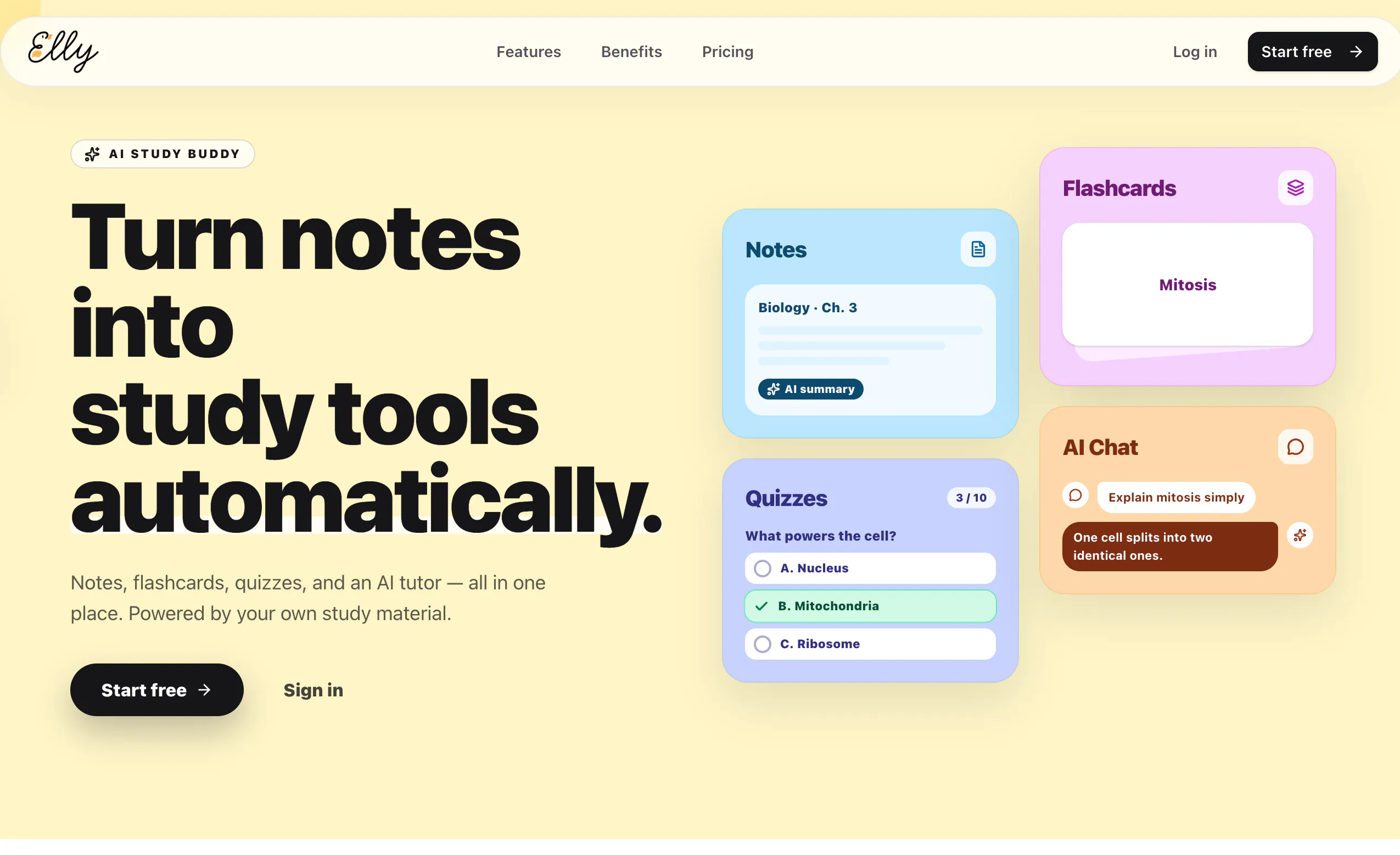 Elly - The simplest way to study gallery image