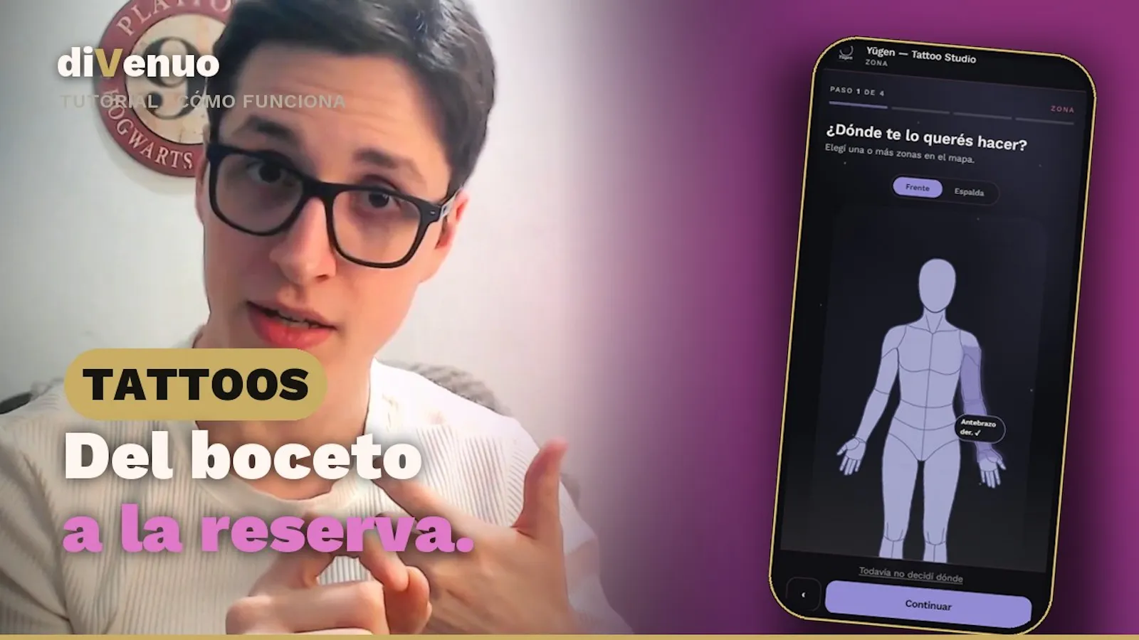 diVenuo screenshot 1 (video preview)