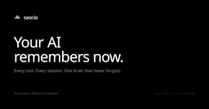 saor.io - Active Memory for All AI gallery image