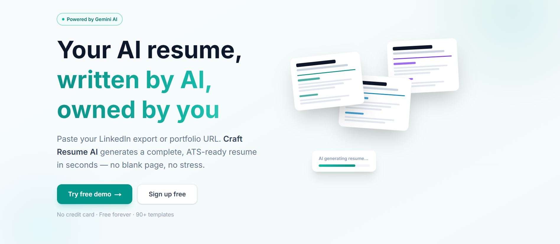 Craft Resume AI gallery image