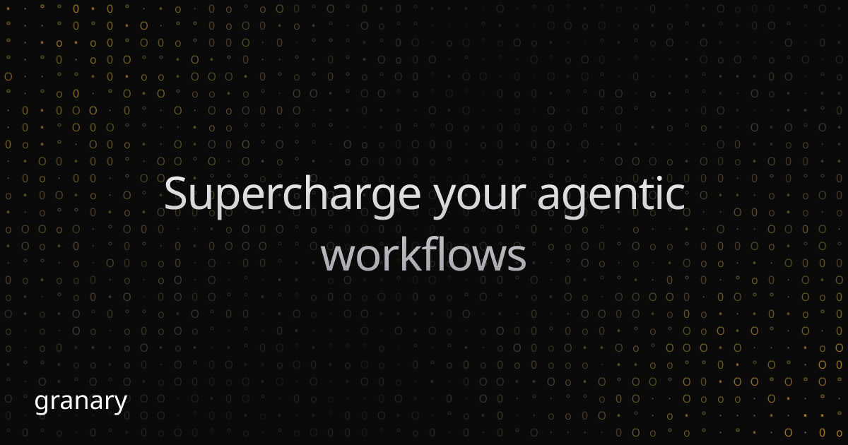 Granary by Speakeasy